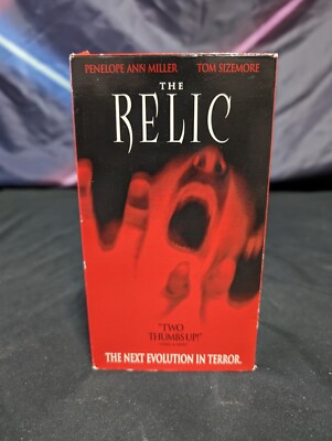 The Relic (VHS, 1997)  Penelope Miller Tom Sizemore Linda Hunt 90s HORROR
