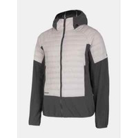 Hybridjacke Herrenjacke Trekking Jacket Primaloft Herren 4F Grau Beige GrößE S