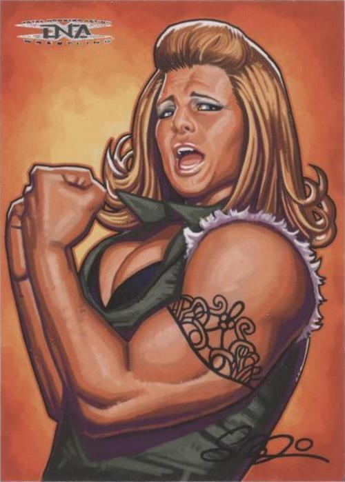2008 TRISTAR TNA Wrestling Cross the Line - ODB #63 - 1 of 1