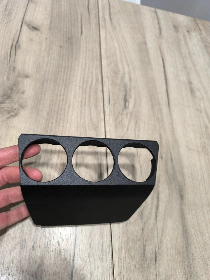 BANDEJA DE MEDIDORES 52 MM SOLO PARA GOLF JETTA MK2 SIN MEDIDORES ASPECTO ORIGINAL GTI G60 GTD Foto 4 de 4