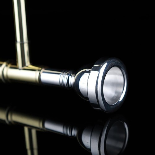 Professional 61/2 TENOR Trombone Mouthpiece - Silver Plated, Large Shank Quality - Picture 10 of 10