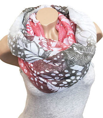 Morbido Foulard Sciarpa Ad Anello Multicolore, Disegno Paisley Con - Foto 11