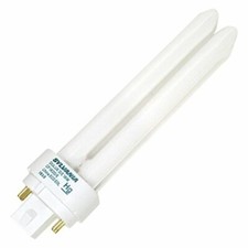18-Watt Quad Tube Compact Fluorescent Light Bulb with G24Q-24 Base