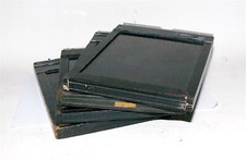 Set of Four 4 , Assorted 4X5 Sheet Film Holders. Sold AS-IS