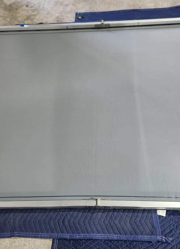 Da lite Fast Fold 5x7 Pantalla de Proyección Trasera Superficie y Bolsa de Cuero - Muy Limpia Foto 3 de 4