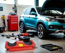 Amazing Rolling knee pad with platform with wheels.