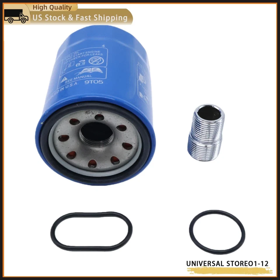 For Acura CL ILX Integra 15400PLMA02 Oil Filter+Holder+Base Ring Seal Gaskets - Image 2 of 4