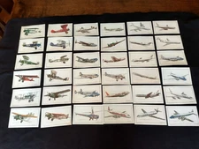 36 Vintage United Airlines Postcards Roy Andersen Collectors Series