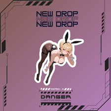 Bunny Girl Evelyn Zenless Zone Zero Anime Girl Waifu Sticker Decal