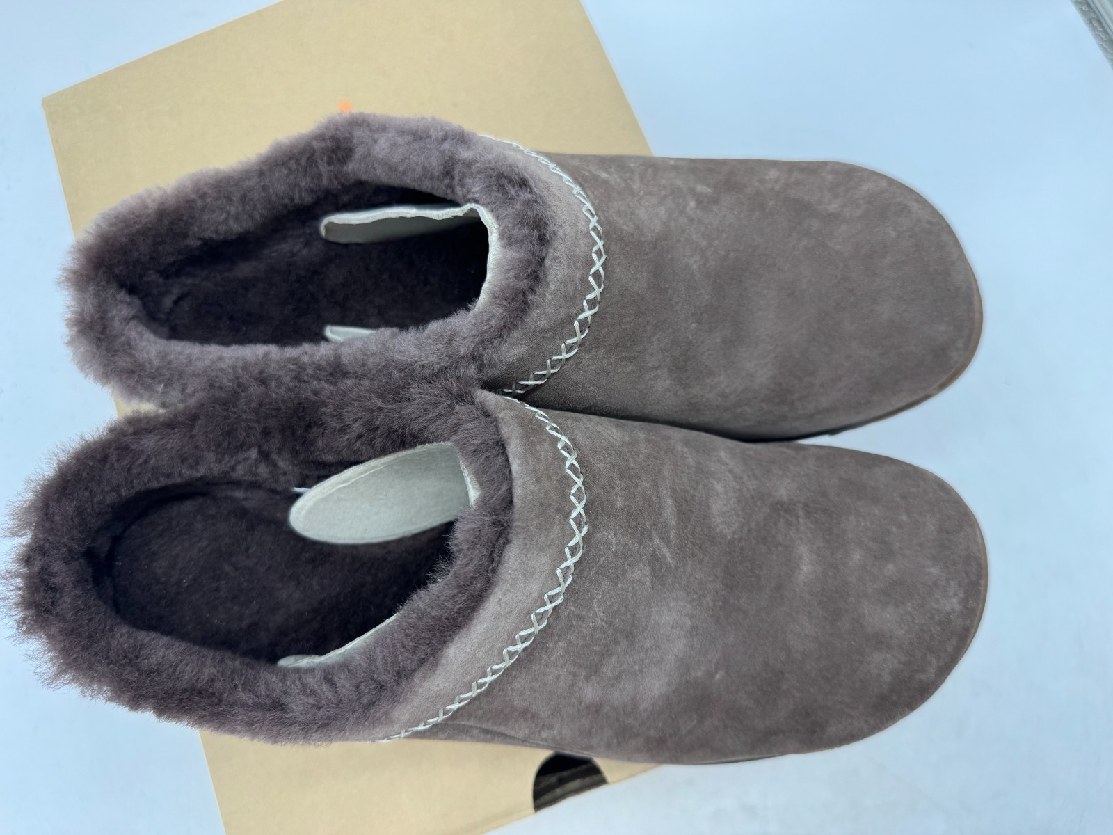 Merrell Encore Ice 4 zoccoli donna espresso scamosciato slip on punta tonda 7 LARGHI