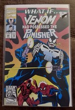 WHAT IF? #44 Venom Had Possessed The Punisher Marvel Comics 1992