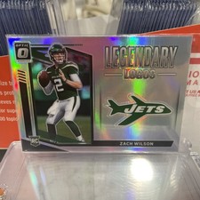 2021 Panini Donruss Optic - Legendary Logos Zach Wilson #LL-15 (RC)