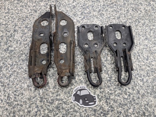 Mazda Miata 1990-1997 OEM Front Rear Tow Hook Pair Set