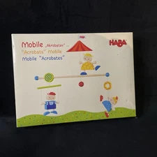 Vintage Rare HTF Haba Acrobats Mobile Baby Einstein