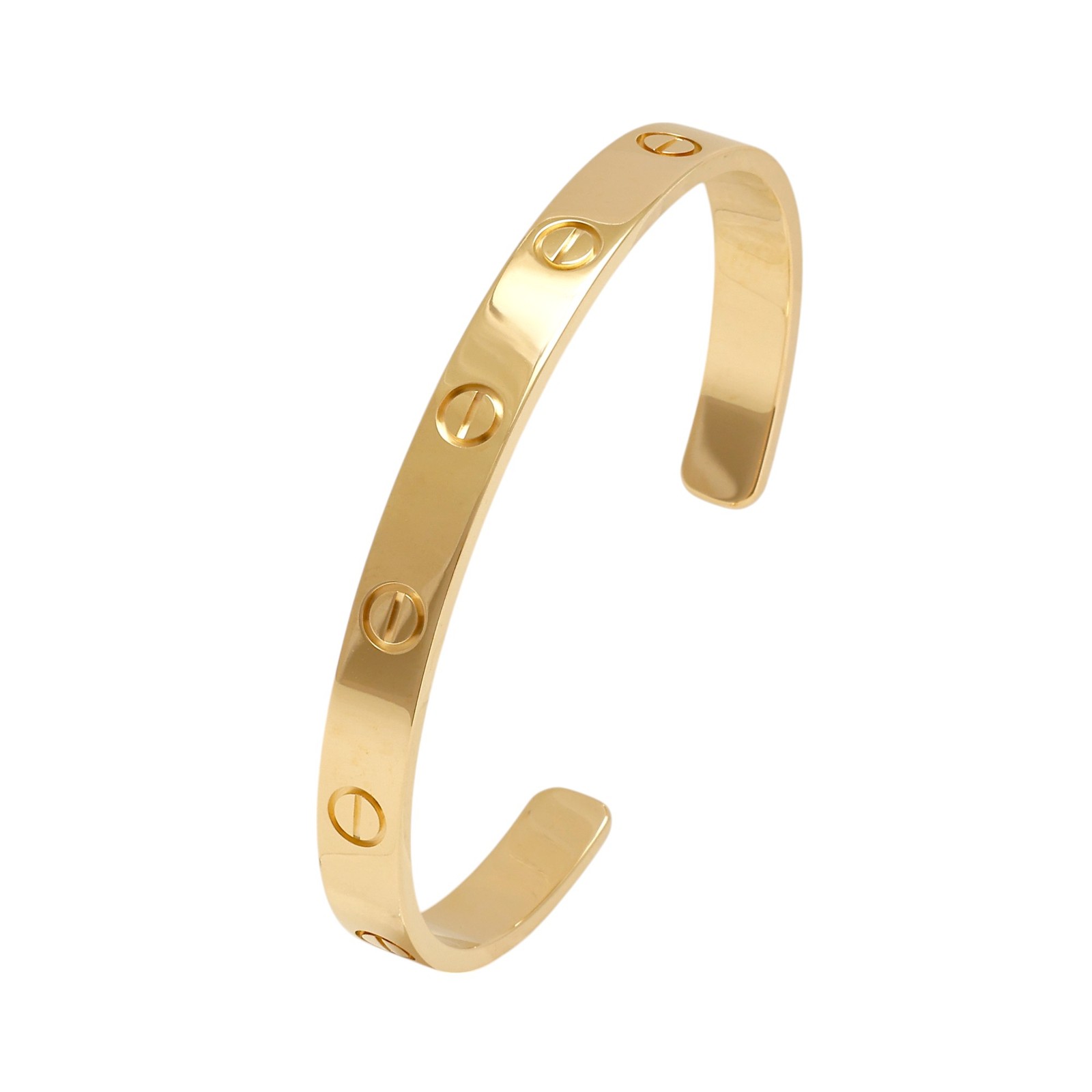 Cartier Love bracelet in 18K yellow gold, classic open design model B6032400