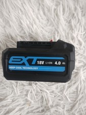 Erbauer EBAT18-LI-4 Battery Power Tool, 18V Li-ion, 4Ah