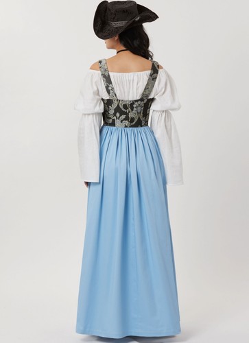 Simplisity Pattern 3127 Historical Renaissance Outlander Cosplay Costume Sz 8-16 - Picture 8 of 11
