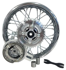 Complete Rear Rim Wheel Brake Sprocket for Honda CRF 70 XR 70