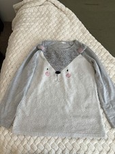Adorable Gray and Pink Hamster sweater