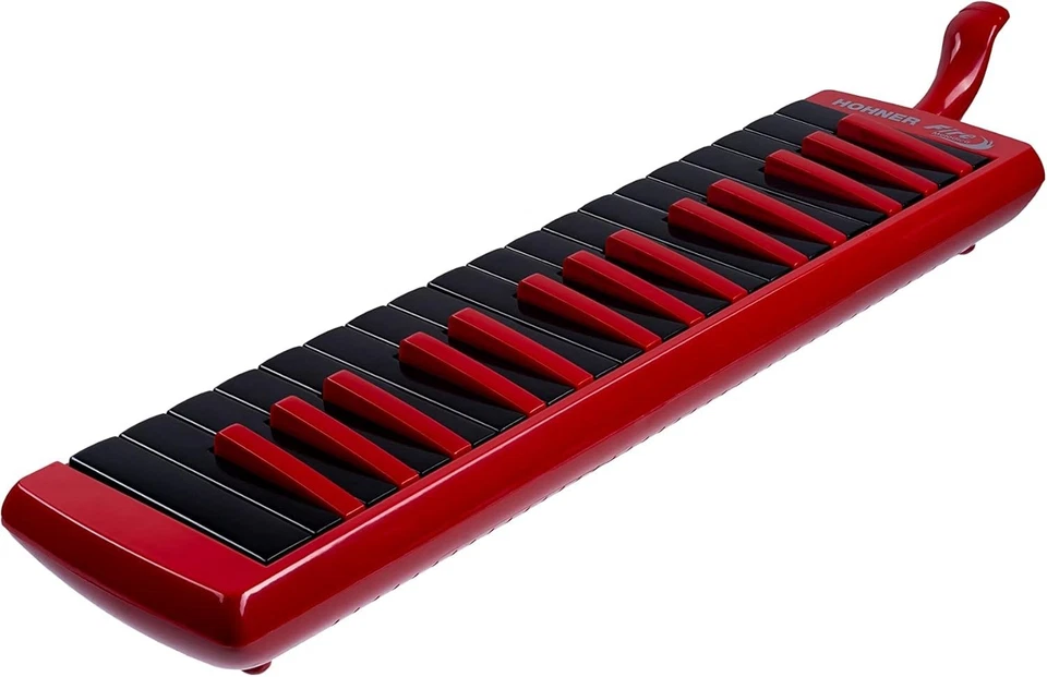 Hohner FIRE Melodica 32 teclas teclado negro y rojo instrumento armónico Japón Foto 2 de 4