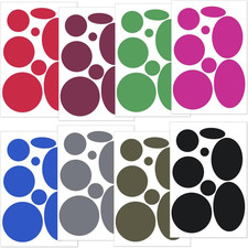 64 Pcs Puffer Down Jacket Repair Patch Kit, Nylon Fabric Repair Patch Self Adhes