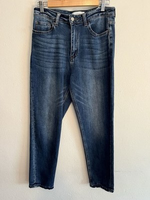 Vervet By Flying Monkey High Rise Stretch Mom Jeans Size 28 VT1190