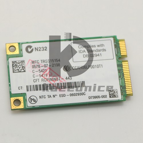 Intel Wireless WiFi Link 4965AGN a/b/g/n 300Mbps Dual Band MIMO Mini PCI-E Card - Picture 2 of 2