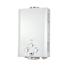 Portable Tankless Water Heater Propane Gas 10l For Camping Shower Pet Wash