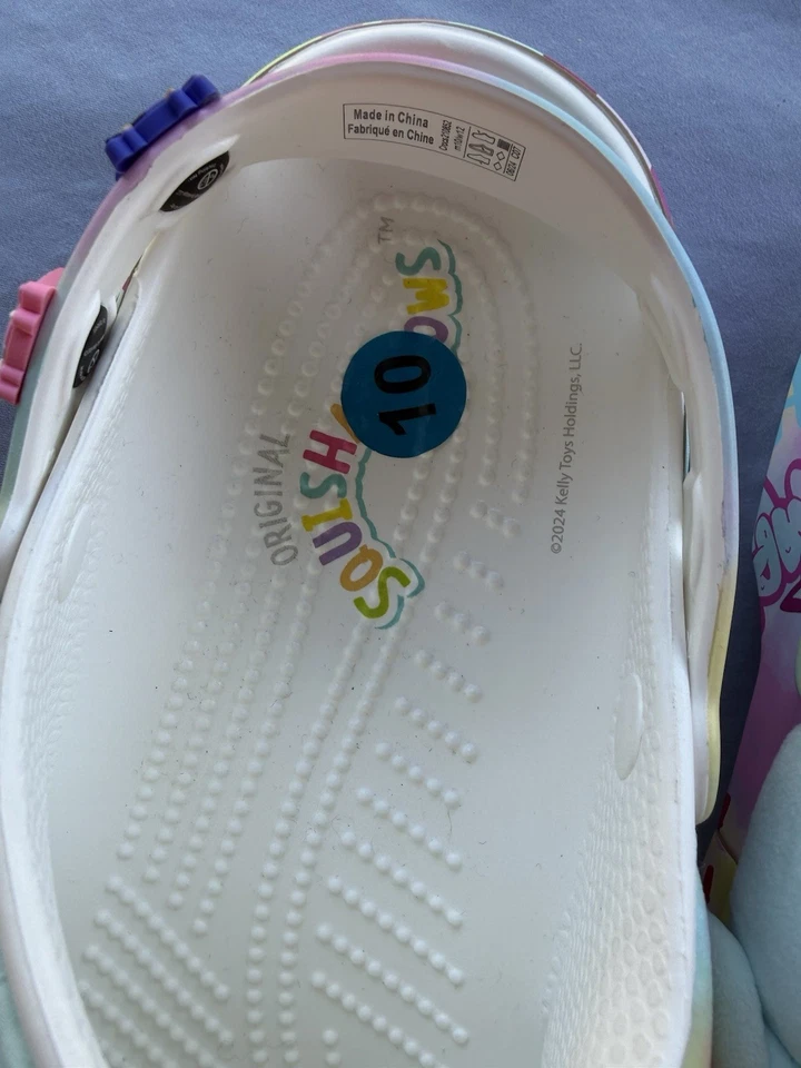 Zueco clásico Crocs Squishmallows vaca hombre, talla 10, mujer 12 Foto 2 de 4