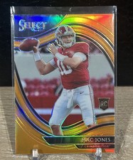 2021 Panini Chronicles Draft Picks Select Orange Mac Jones #266 RC Patriots