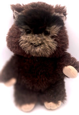 1984 VTG Paploo Ewok Plush Star Wars Return of Jedi Stuffed Animal 15" NO HOOD
