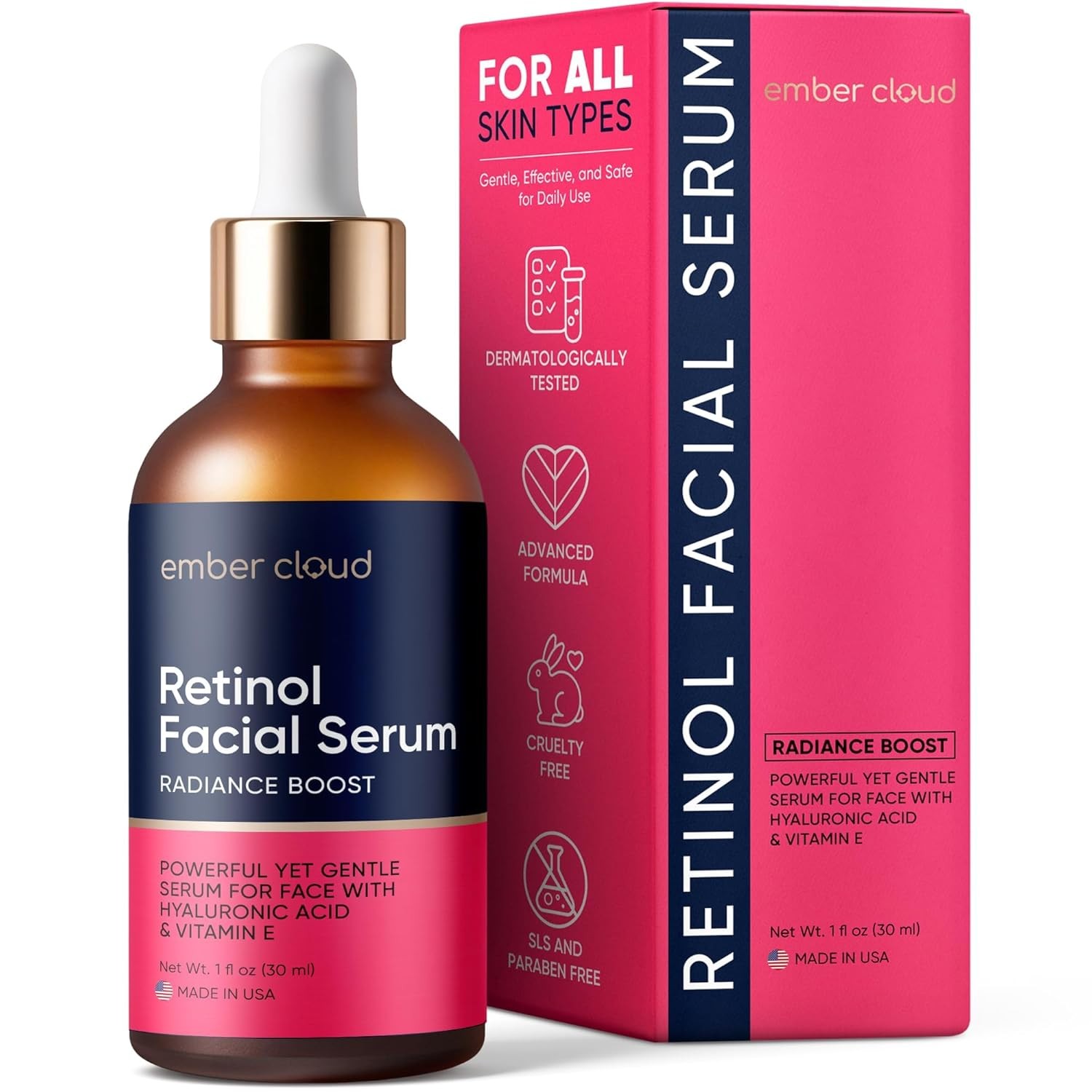 For Face With Hyaluronic Acid, Vitamin E & Aloe Vera Anti-ag