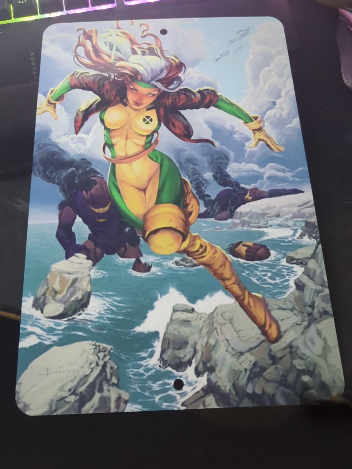 Best of X Men Rogue Comics 8x12 Metal Wall Sign Poster