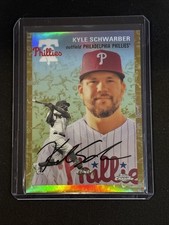 🔥Kyle Schwarber 2023 Topps Chrome Platinum Anniversary #368 Rose Gold 40/50