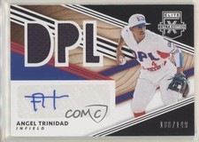 2020 Elite Extra Edition DPL Material Signatures Black Angel Trinidad Auto 8x7