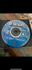In The Hunt Sega Saturn Authentic Game Disc Only Tested