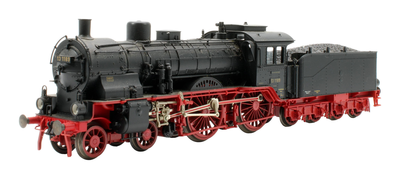 FLEISCHMANN HO GAUGE 4133 DRG CLASS BR 13 4-4-0 '131189' STEAM LOCO *DCC FITTED*