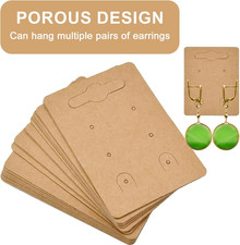 Earring Display Card, 200 PCS Jewelry Display Cards, 2x2.8 Inch Earring Holde...