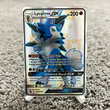 Pokemon TCG Lycanroc GX SV67/SV94 Hidden Fates Shiny Vault Full Art Holo on eBay