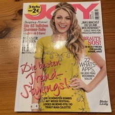Joy Zeitschrift Zeitung Magazin Frauenzeitschrift Juli 2015 - Blake Lively