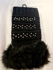 Handstulpen Kurz mit Strass besetzt Einheitsg...