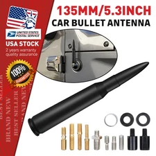 MODIGT Genuine 5.3INCH Short Bullet Antenna 50 cal For Ford F-150/F-250/F-350