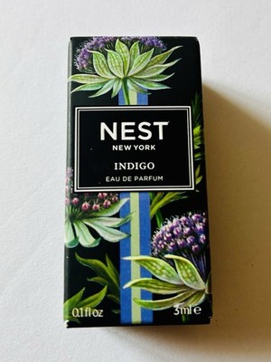 NEW IN BOX Nest New York Indigo Eau de Parfum, 0.1 oz Mini Perfume