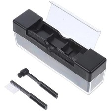 3 in 1 Vinyl Record Cleaning Brush Set Stylus Cleaner Velvet Anti Static LP Tool