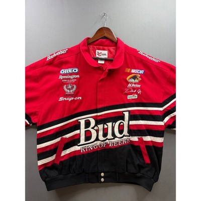 【至高の逸品】NASCAR レーシングジャケット　budweiser 44 Chase Authentics Budweiser NASCAR Racing Jacket Mens Red Black XXL