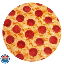 CASOFU Pizza Blanket, White Elephant Gifts for Adults Teens Kids Men Women, 2