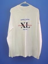 Figs Seamless Long Sleeve Underscrub Men's Size: Large White Baron Capital Tesla