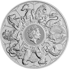 10oz 0.999 Solid Silver Bullion  Queen