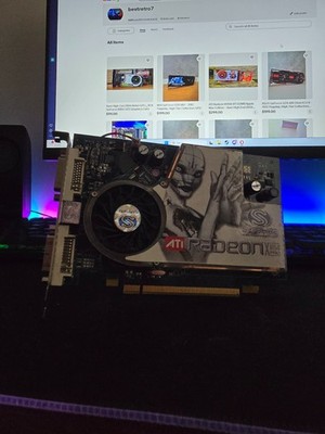 Sapphire ATI Radeon X1650 Pro PCI-E Retro Graphics Card Vintage GPU Collector
