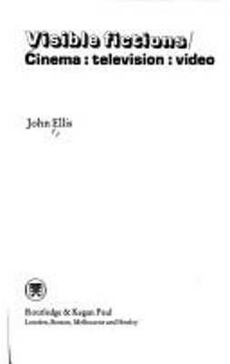 Visible Fictions Paperback John A. Ellis